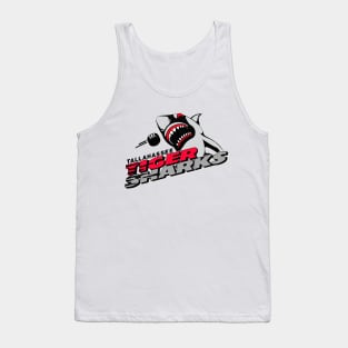 Defunct Tallahassee Tiger Sharks ECHL Hockey 1995 Tank Top